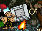Ad for Sign Yes Pro, a local Chicago sign company.