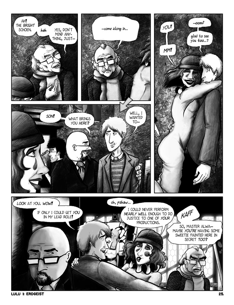 LULU by John Linton Roberson. Based on the plays of Frank Wedekind.