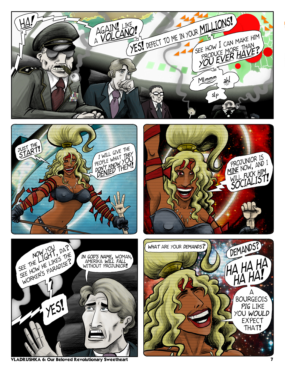 VLADRUSHKA 6: Our Beloved Revolutionary Sweetheart with Octobriana & Projunior