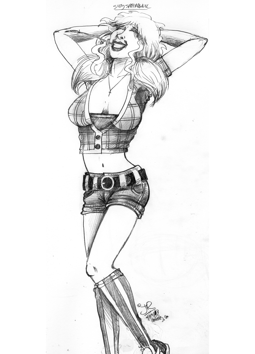 Suzy Spreadwell: America's Sweetheart by John Linton Roberson (c)2018